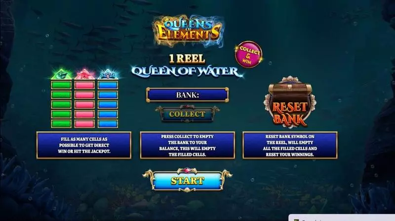 1 Reel Queen Of Water Spinomenal 1 Reel 1 Line