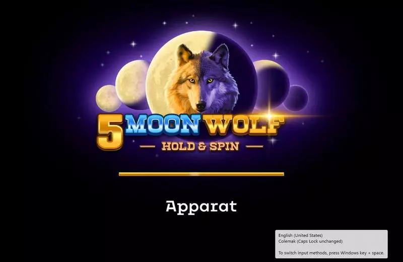 5 Moon Woolf Apparat Gaming 5 Reel 20 Line