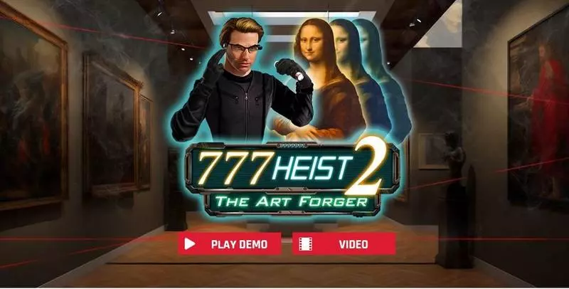 777 Heist 2 The Art Forgery Red Rake Gaming 5 Reel 
