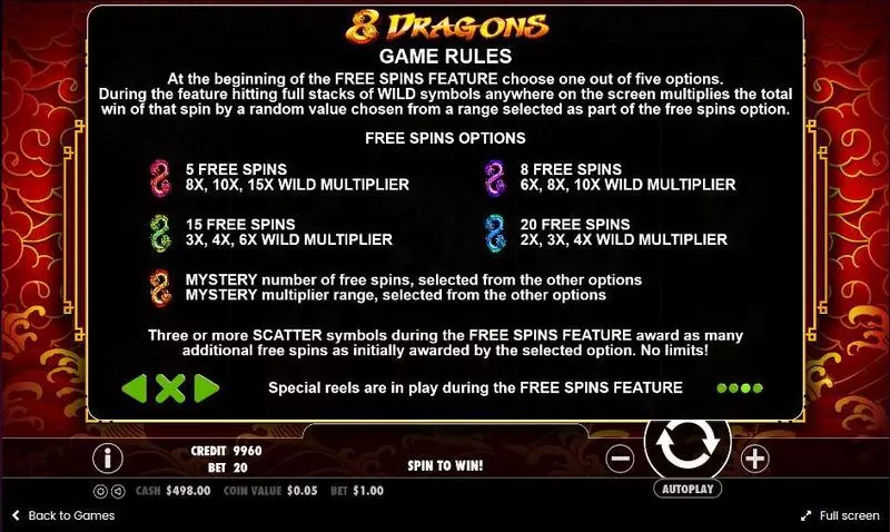 8 Dragons Pragmatic Play 5 Reel 20 Line