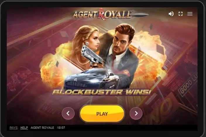 Agent Royale Red Tiger Gaming 5 Reel 20 Line