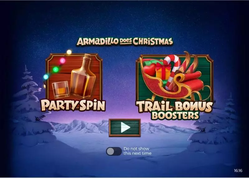 Armadillo Does Christmas 2023 Armadillo Studios 5 Reel 25 Line