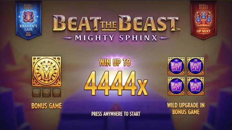 Beat the Beast: Mighty Sphinx Thunderkick 5 Reel 9 Line