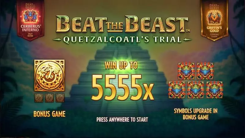 Beat the Beast Quetzalcoatls Trial Thunderkick 5 Reel 9 Line