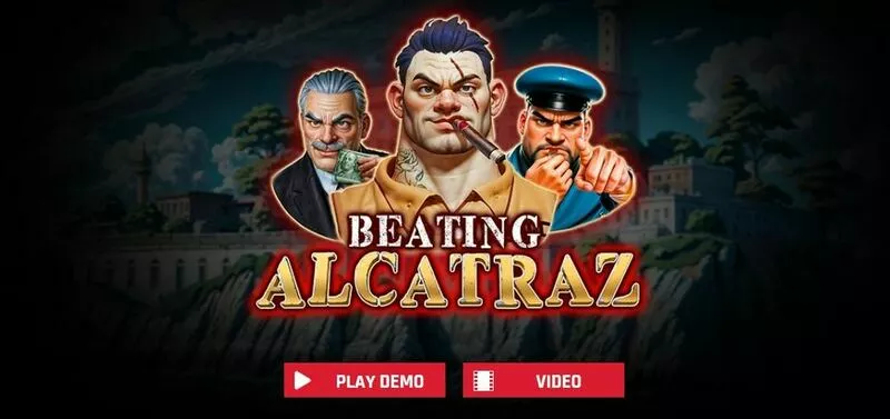 Beating Alcatraz Red Rake Gaming 5 Reel 25 Line
