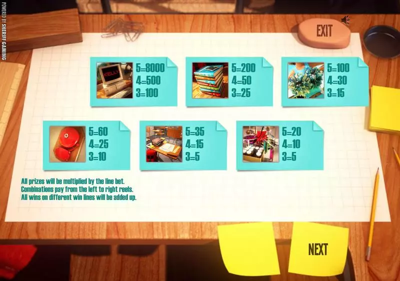 Beauty and the Nerd Sheriff Gaming 5 Reel 20 Line