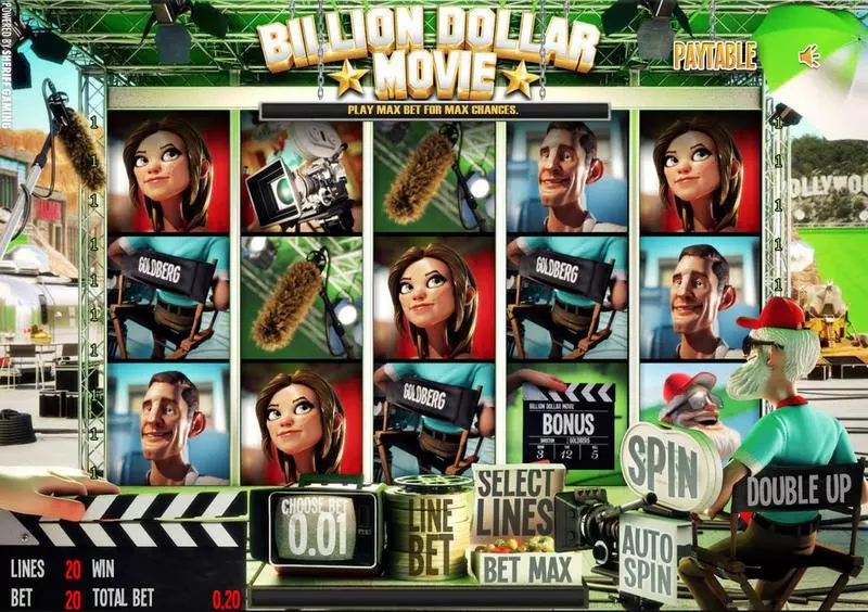 Billion Dollar Movie Sheriff Gaming 5 Reel 20 Line