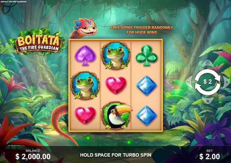 BoitataThe Fire Guardian Wizard Gaming 3 Reel 5 Line