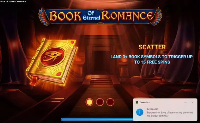 Book of Eternal Romance Wizard Games 5 Reel 10 Line