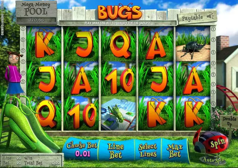 Bugs Sheriff Gaming 5 Reel 20 Line