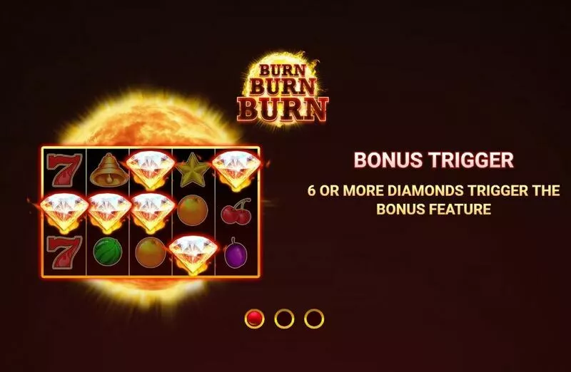 Burn Burn Burn Wizard Games 5 Reel 20 Line
