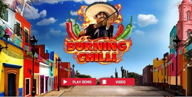 Burning Chilli Red Rake Gaming 5 Reel 25 Line