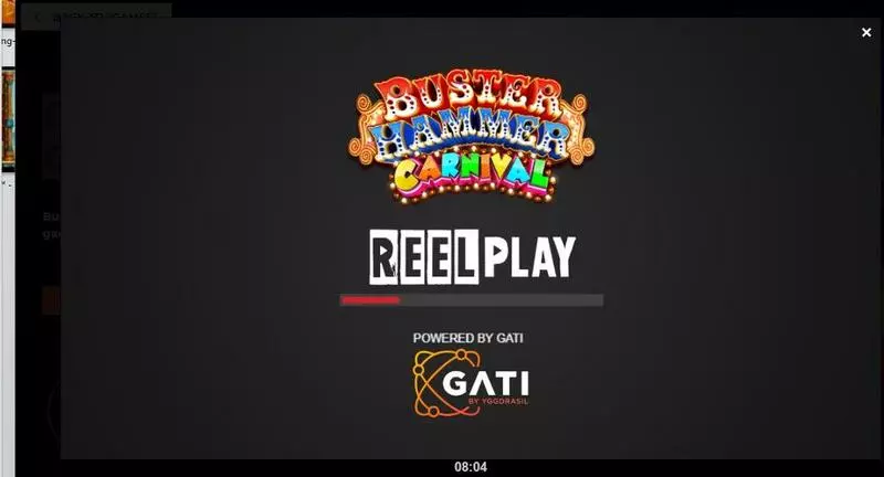 Buster Hammer Carnival ReelPlay 5 Reel 3125 Way
