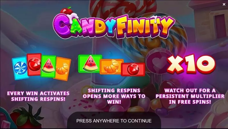 Candyfinity Yggdrasil 6 Reel 