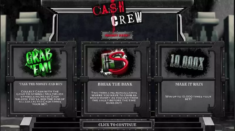 Cash Crew Hacksaw Gaming 5 Reel 