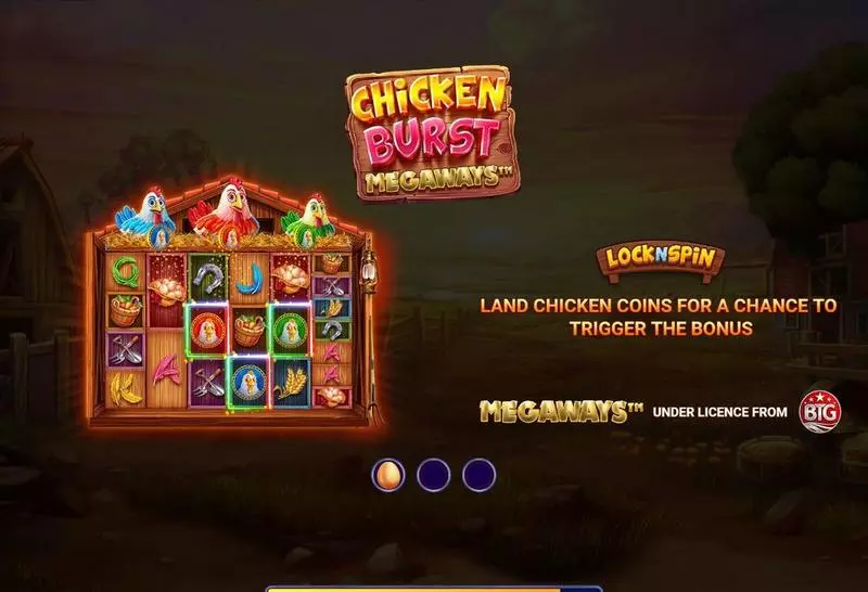 Chicken Burst Megaways Wizard Games 6 Reel 117649 Lines