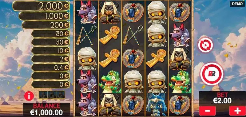 Cleo Team Red Rake Gaming 5 Reel 3125 Way