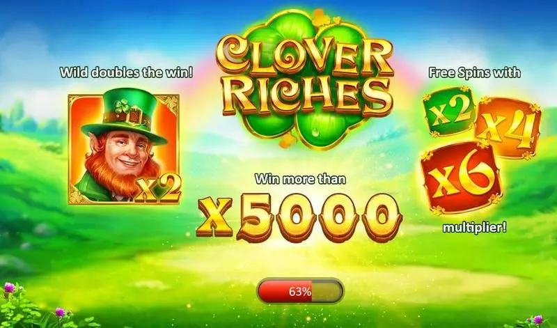Clover Riches Playson 5 Reel 20 Line