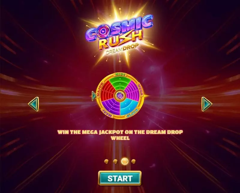Cosmic Rush Four Leaf Gaming 6 Reel 