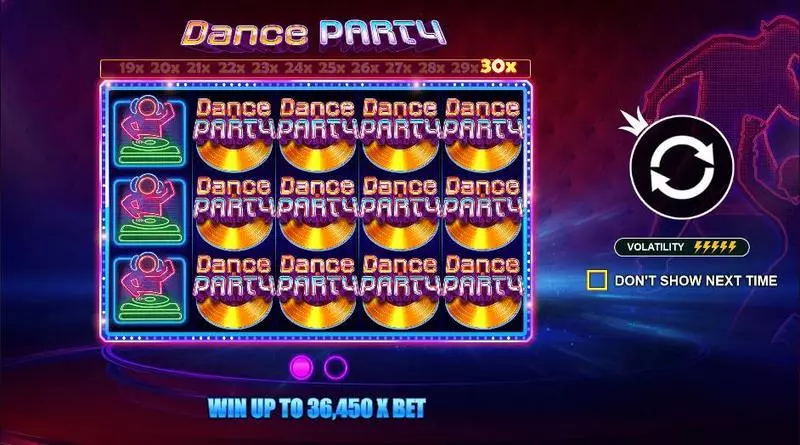 Dance Party Pragmatic Play 5 Reel 243 Line