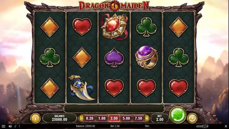 Dragon Maiden Play'n GO 5 Reel 243 Line