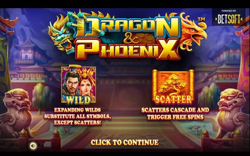 Dragon & Phoenix BetSoft 5 Reel 20 Line