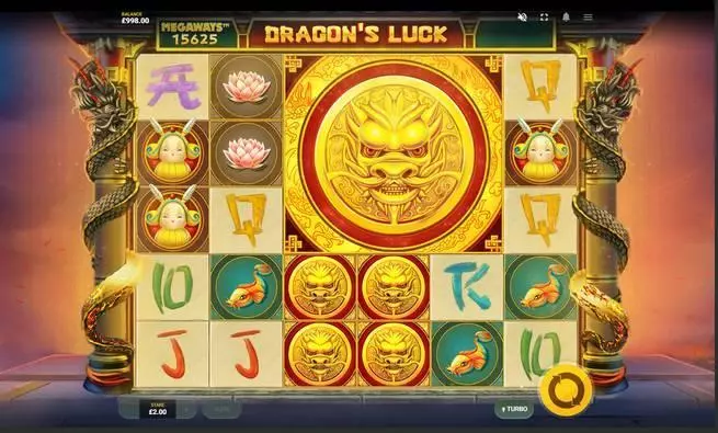 Dragon's Luck MegaWays Red Tiger Gaming 6 Reel 117649 Lines