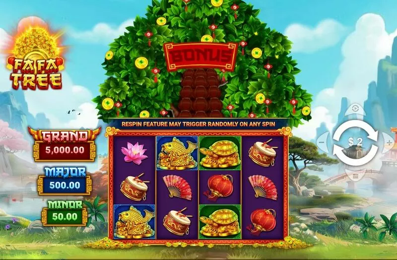 Fa Fa Tree Wizard Games 4 Reel 15 Line