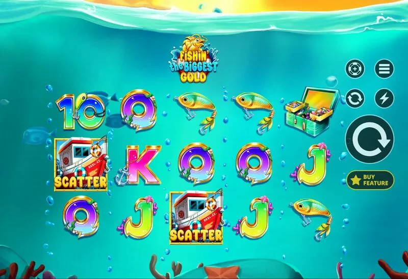 Fishing the Biggest Gold Apparat Gaming 5 Reel 10 Line