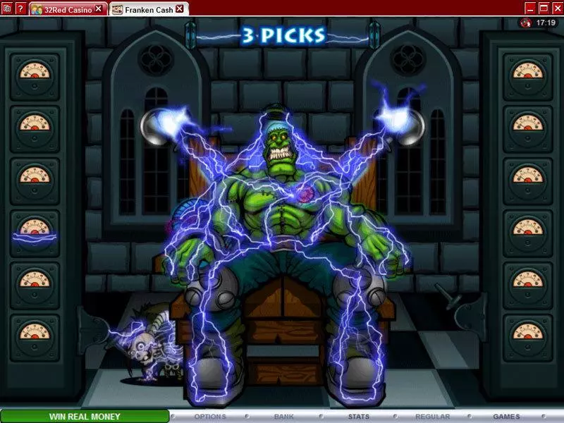 Franken Cash Microgaming 5 Reel 20 Line