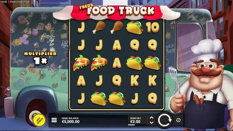Fred'  Food Truck Hacksaw Gaming 5 Reel 