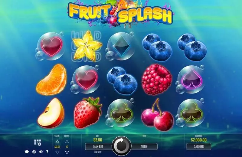 Fruit Splash Rival 5 Reel 