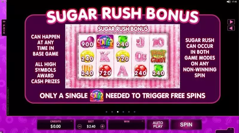 Fruits vs Candy Microgaming 5 Reel 243 Line