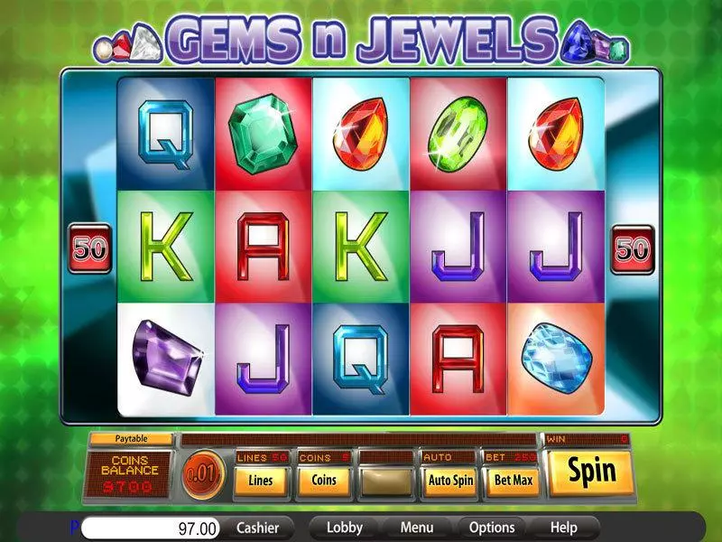 Gems n Jewels Saucify 5 Reel 50 Line