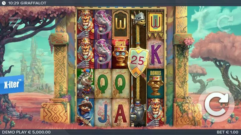 Giraffalot Elk Studios 5 Reel 