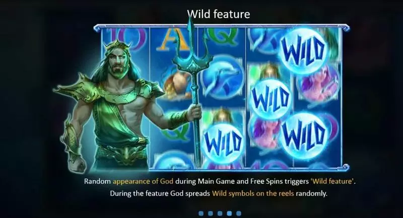 God of Wild Sea Playson 5 Reel 25 Line