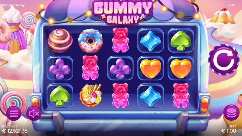 Gummy Galaxy Armadillo Studios 5 Reel 10 Line