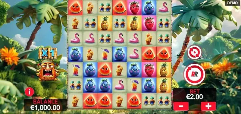 Hawaiitopia Red Rake Gaming 7 Reel 