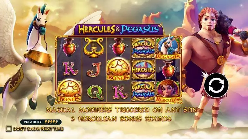 Hercules and Pegasus Pragmatic Play 5 Reel 20 Line