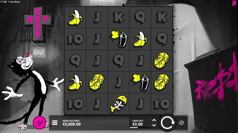 Hot Ross Hacksaw Gaming 4 Reel 