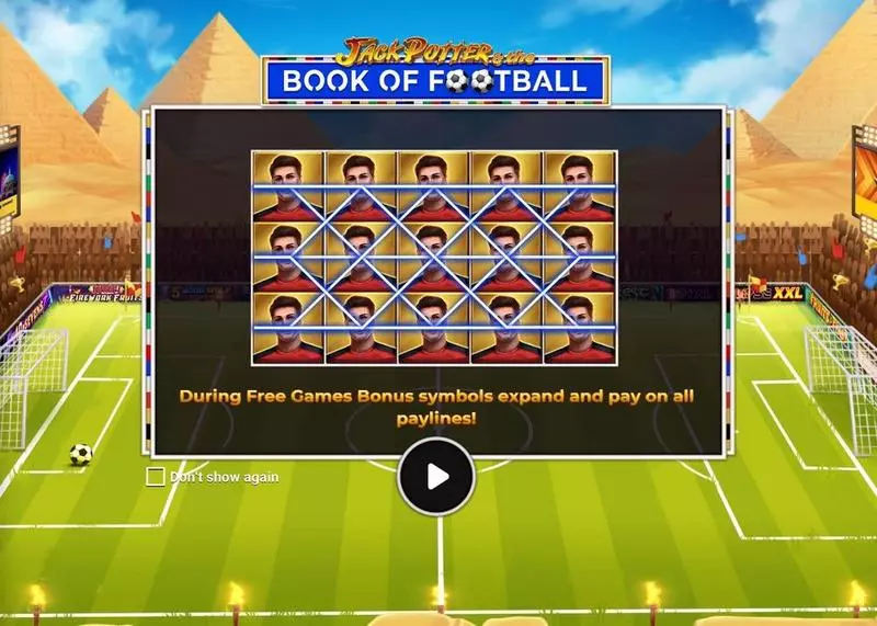 Jack Potter The Book Of Football Apparat Gaming 5 Reel 10 Line