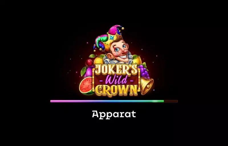 Joker's Wild Crown Apparat Gaming 5 Reel 10 Line