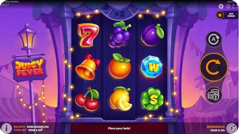 Juicy Fever Mancala Gaming 3 Reel 5 Line