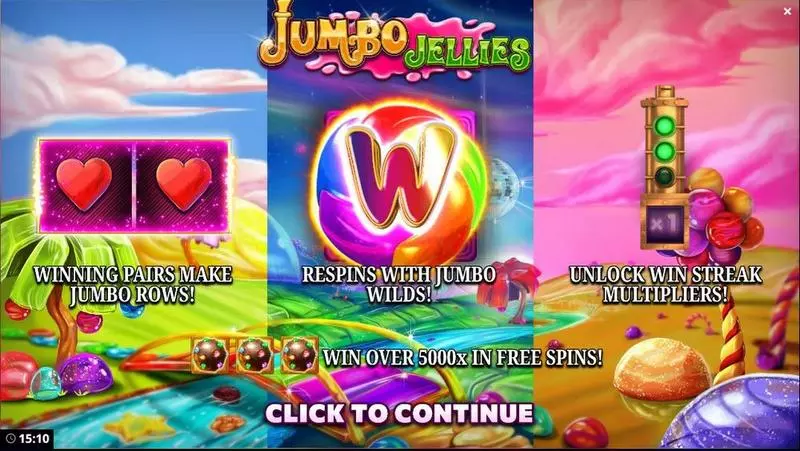Jumbo Jellies  Bang Bang Games 6 Reel 20 Line