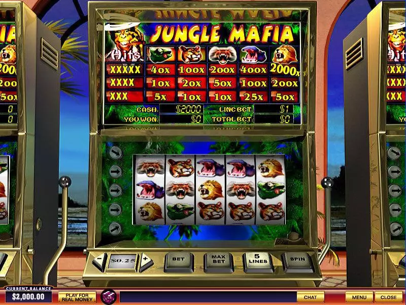 Jungle Mafia PlayTech 5 Reel 5 Line