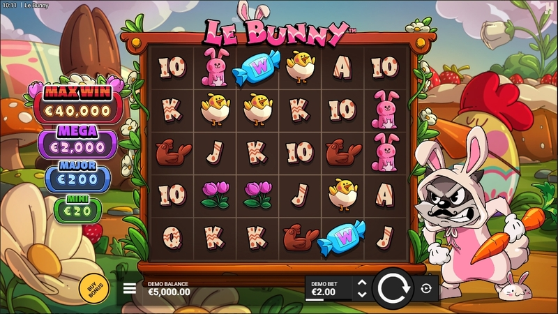 Le Bunny Hacksaw Gaming, 6 Reel 