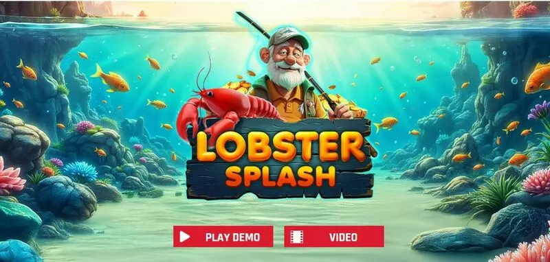 Lobster Splash Red Rake Gaming 5 Reel 10 Line