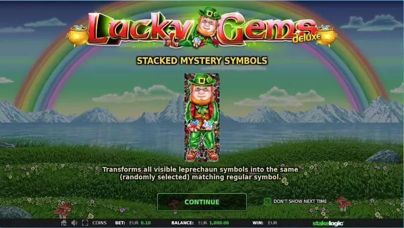 Lucky Gems Deluxe StakeLogic 5 Reel 10 Line