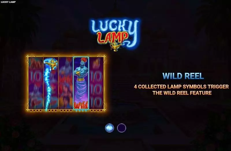 Lucky Lamp Wizard Games 5 Reel 60 Line