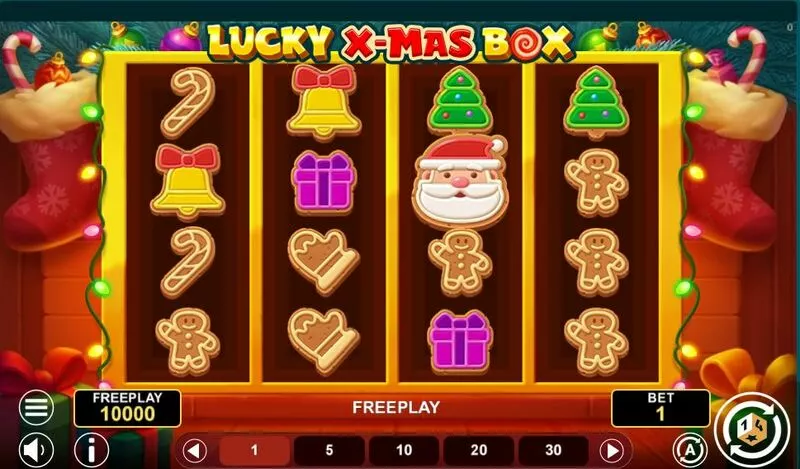 Lucky Xmas Box 1Spin4Win 4 Reel 256 Ways